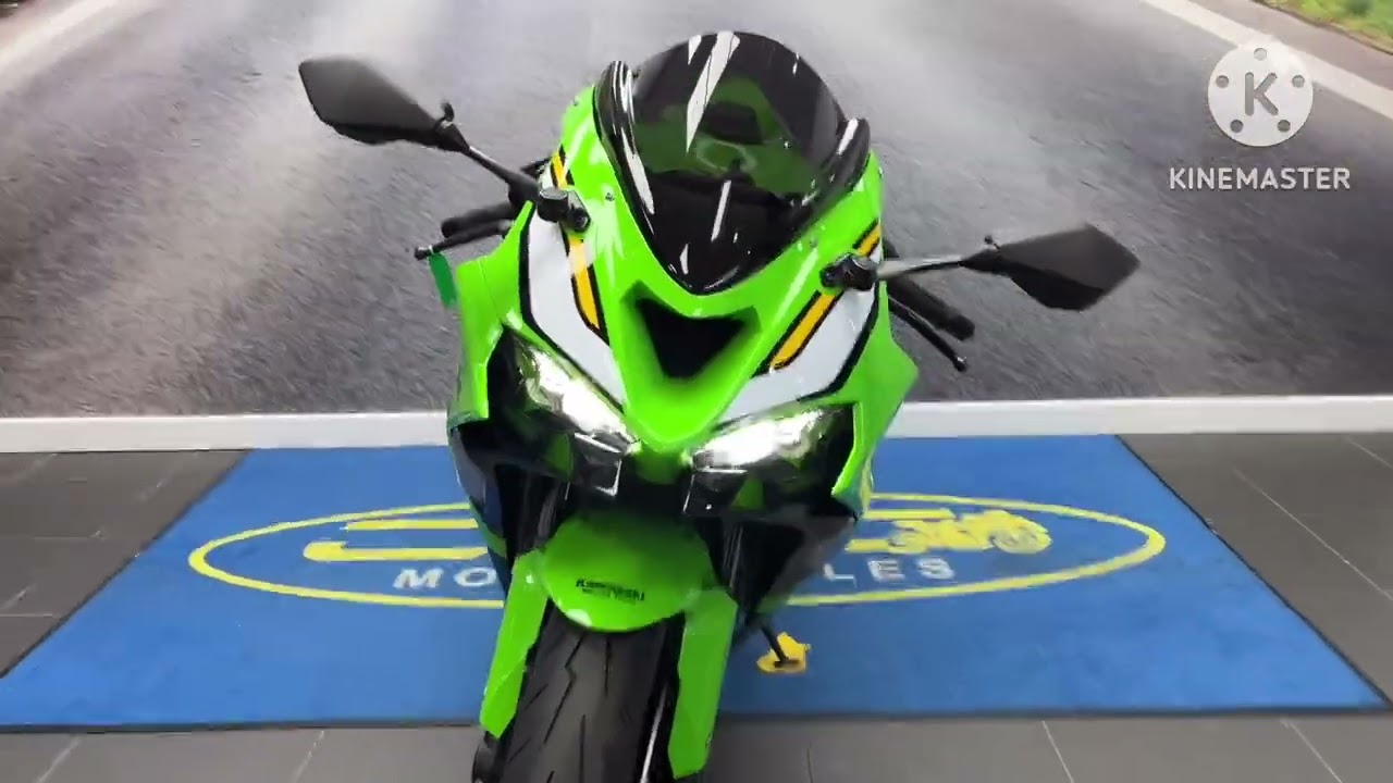 なのページ② Kawasaki Ninja ZX-6R - ZX636 JSFAN Green 2025 - YouTube