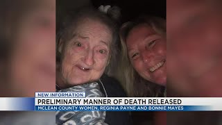 Preliminary manner of deaths released for McLean Co. women