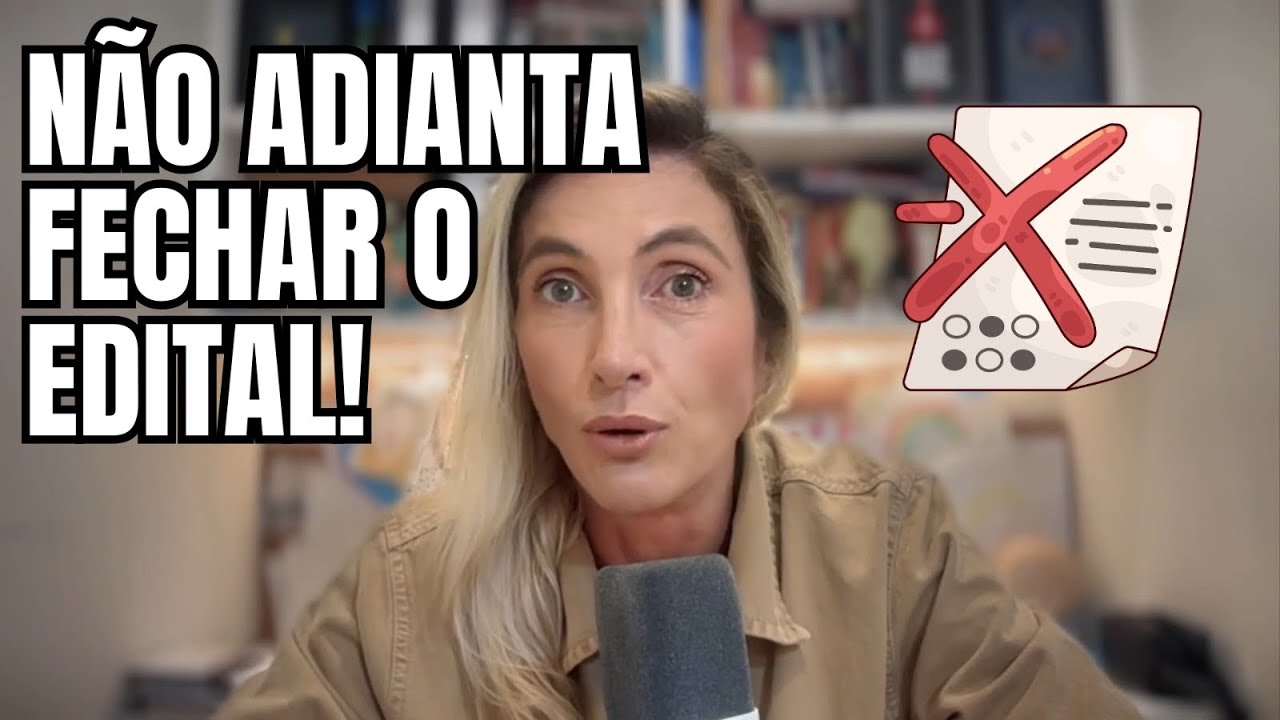 Estudar para concurso NÃO É ESTUDAR MATÉRIAS! #concursospúblicos