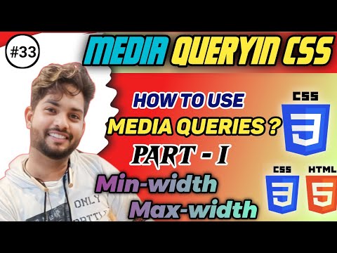 #33 | Media query In CSS | How to use media query In css 🔥 | @CodeDynamo2456  | Media queries