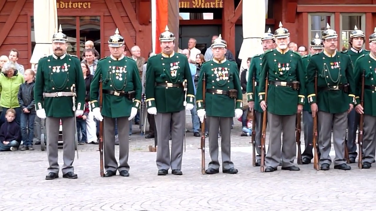 Großer Zapfenstreich der Bürgerwache Bad Saulgau am 25.06.2011
