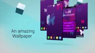 Purple Live Wallpaper screenshot 5