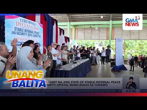 Sulu, nakamit na ang State of Stable Internal Peace and Security... | Unang Balita