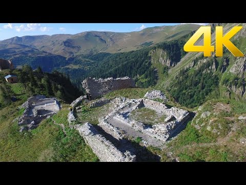 Khikhani Fortress / ხიხანის ციხე / Крепость Хихани / - 4K aerial video footage   DJI Inspire 1