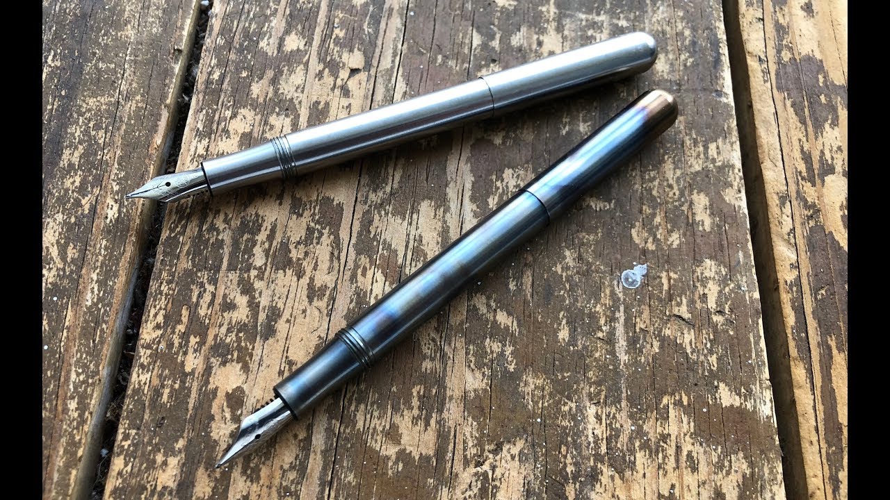 Fireblue The Kaweco Lilliput Followup Review (with 'Fireblue' model) - YouTube
