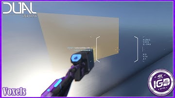 Dual Universe Gameplay | How To Deploy & Delete The Voxels | 4K | RTX 3090 FW3