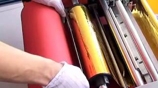 Audley digital hot foil stamping machine ADL -330A video
