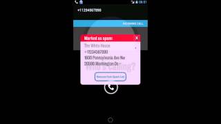 Who's calling? Caller ID and Blacklist - Tutorial screenshot 2
