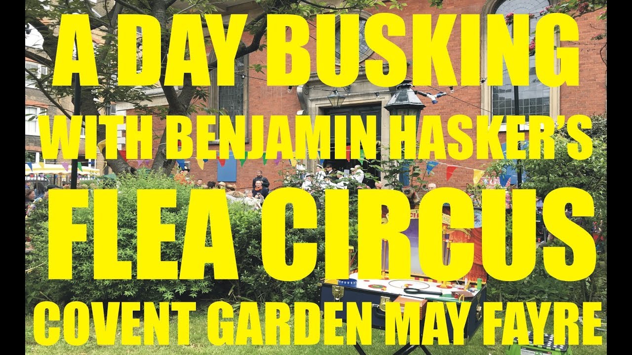 A Day Busking With The Flea Circus At Covent Garden May Fayre