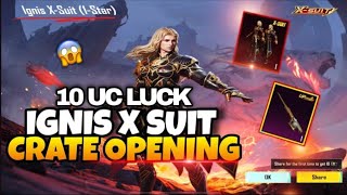 UNLUCKIEST CRATE OPENING 😢😤 |  NEW IGNIS X SUIT CRATE OPENING