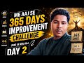 Daily Vlog Day :- 2 (Self improvement challenge)💖✨✨ #edit #motivation #viralvideo #vlog #challenge .
