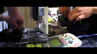 monotribe and GAMEBOY, Derezzed session