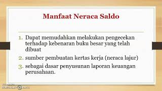 Neraca saldo perusahaan dagang -