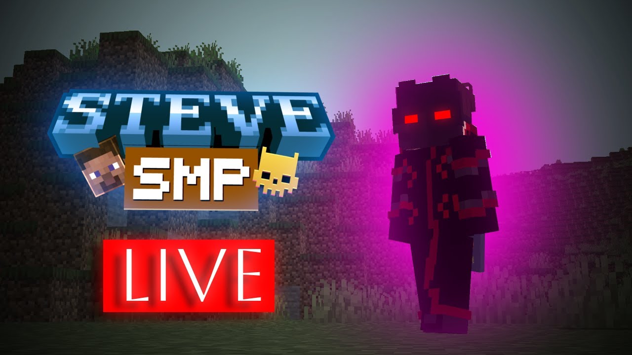 Steve SMP day1 Live - YouTube