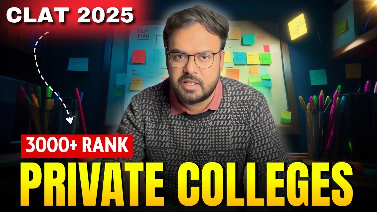 Best Private College if your rank above 3K in CLAT 2025