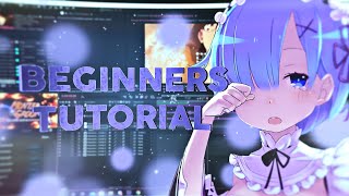 Beginners Tutorial - After Effects AMV Tutorial