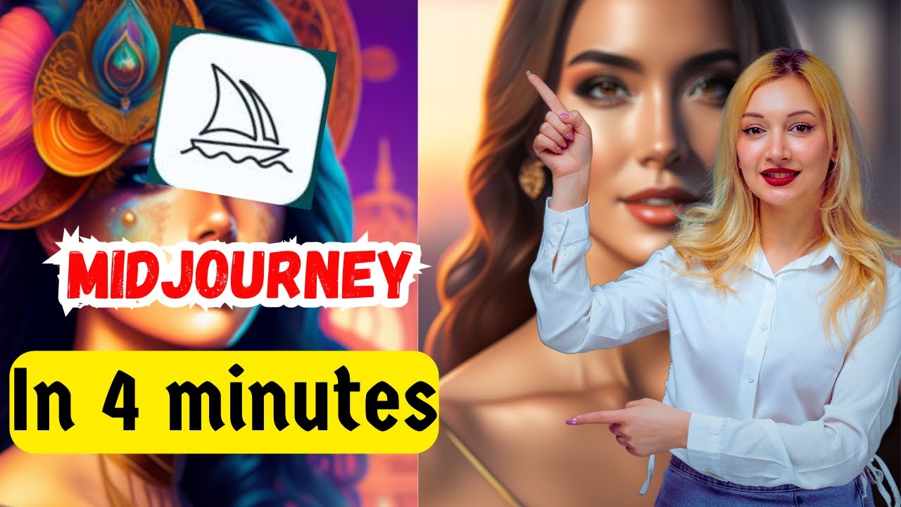 How To Use Midjourney - Beginner's Guide 2023 (Text To Image) - YouTube