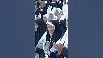 ام العباية الله يحفظج عفة وجمال وشرف احلى حفل تخرج في العراق 