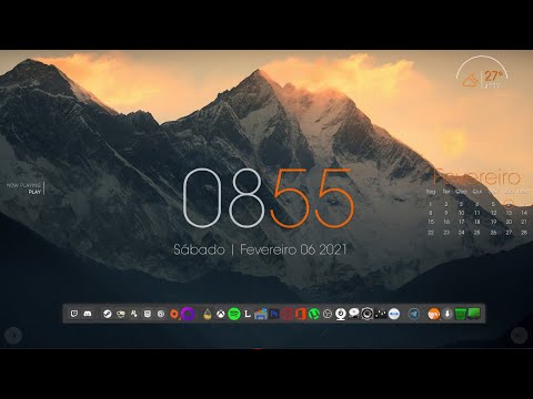 DEIXE SEU WINDOWS 10 LINDO | Como personalizar área de trabalho. hqdefault