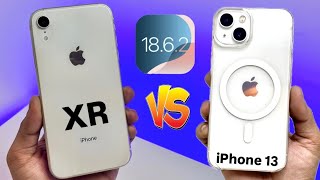 iOS 18.6.2 Complete Comparison iPhone XR vs iPhone 13 - Speed Test & Performance