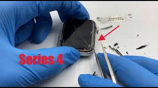 Restoration Destroyed Apple Watch Series 4 44mm-Glass Only Apple Watch 4 Screen Fix Restoration Destroyed Apple Watch Series 4 44mm-Glass Only Apple Watch 4 Screen Fix