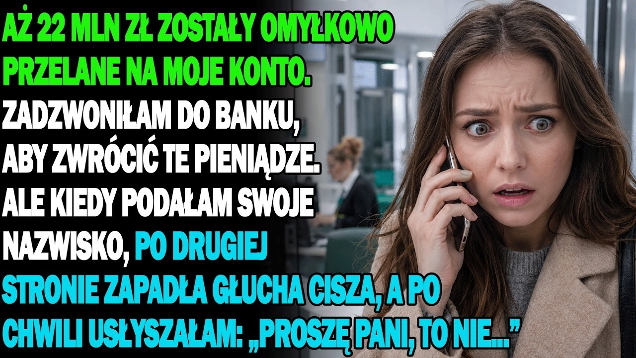 Wtorek, 8:15 rano. Zalogowałam się do aplikacji bankowej, żeby sprawdzić rachunki, jak co kilka dni. Na ekranie zobaczyłam 224 180 złotych. Zamrugałam, zamknęłam aplikację, otworzyłam ponownie....