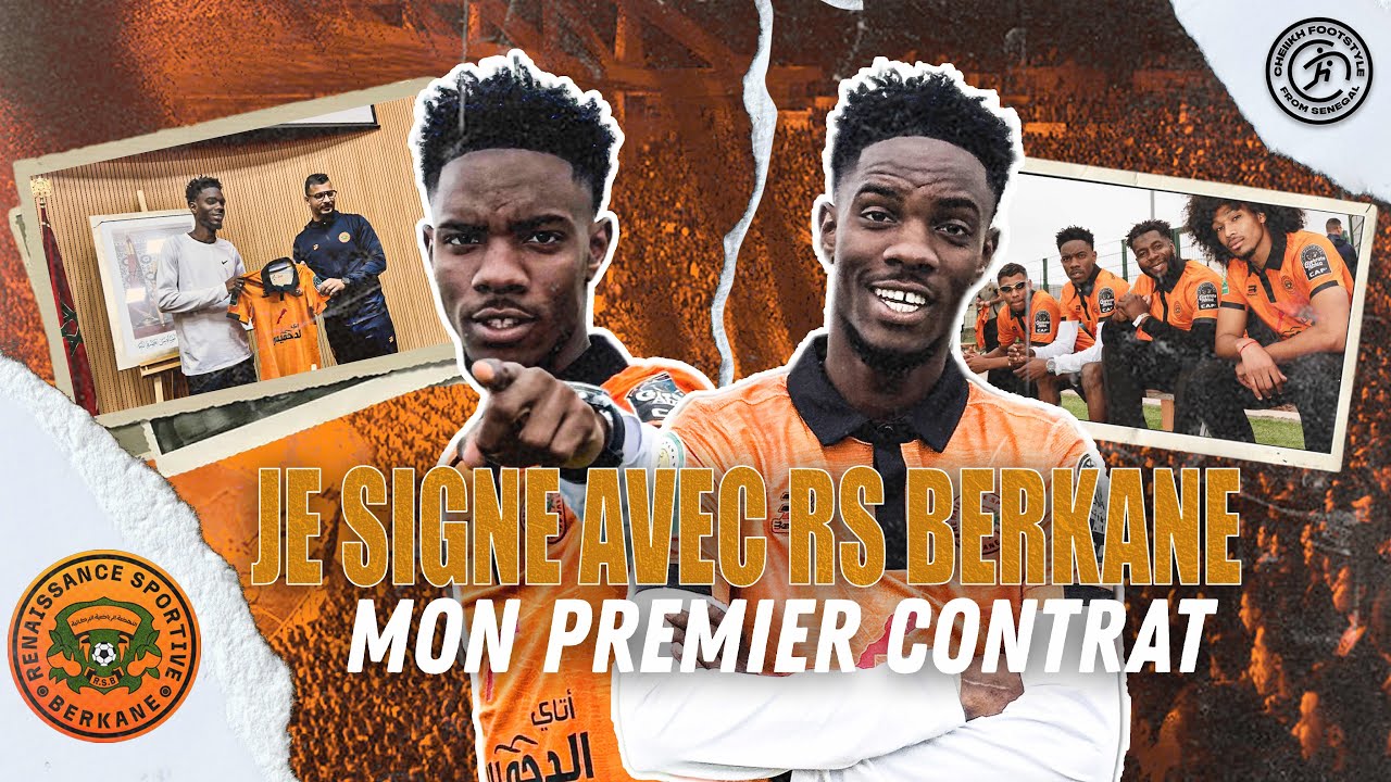 Vlog: Alhamdoulilah J’ai signé mon premier contrat pro avec Rs Berkane