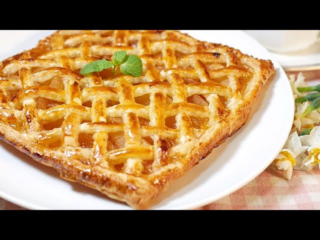 冷凍パイ生地で作る簡単アップルパイの作り方 初心者必見 Easy Apple Pie Using Puff Pastry Youtube
