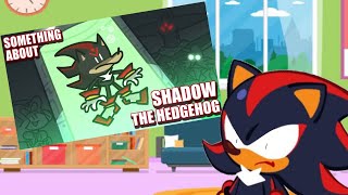 /// Shadow Reacts: To something About Shadow The Hedgehog ANIMATED ⚫💨💨💨 /// 🖤