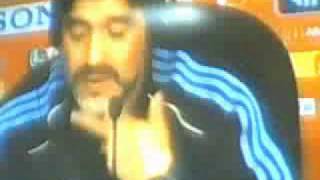 Maradona Flips America off?!