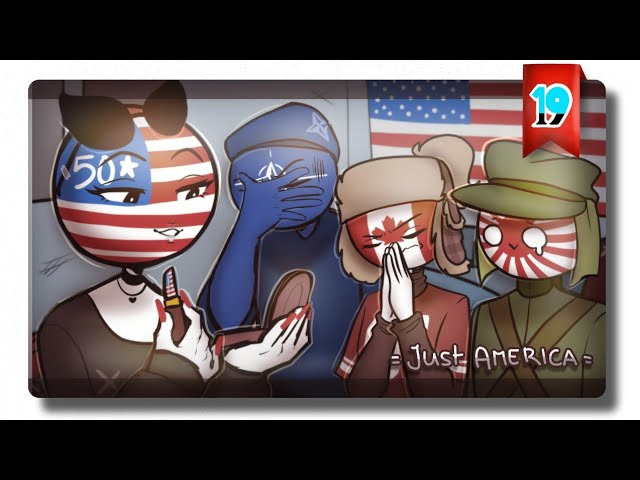 2 minutes of Female America ( Country Humans ) Animatic 