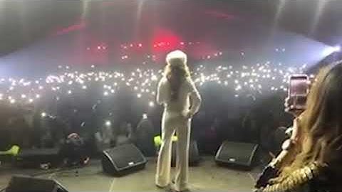Folk diva Ceca Ražnatović sinoć je održala spektakularan koncert na Jahorini