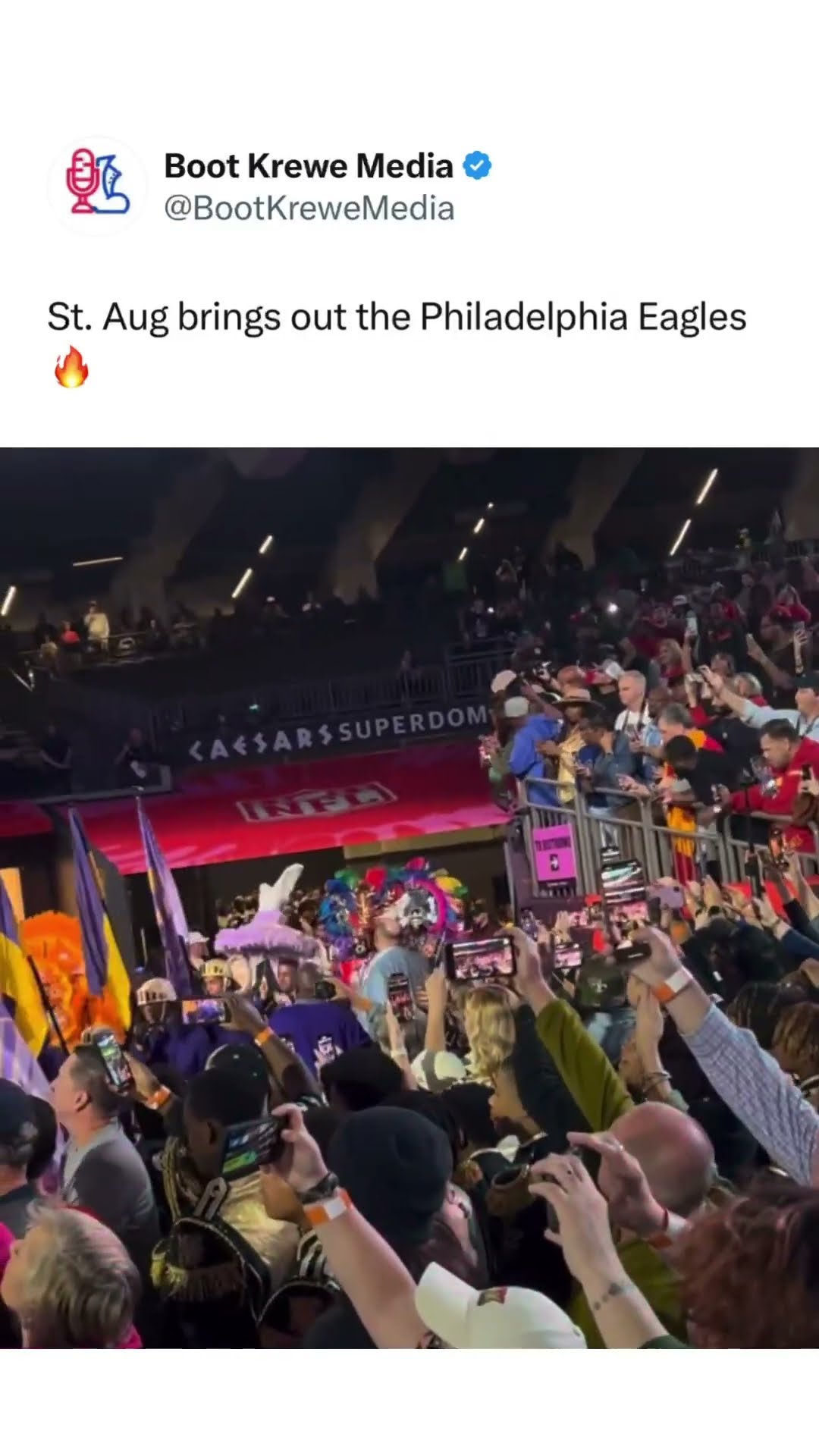 St Aug Brings Out The Philadelphia Eagles