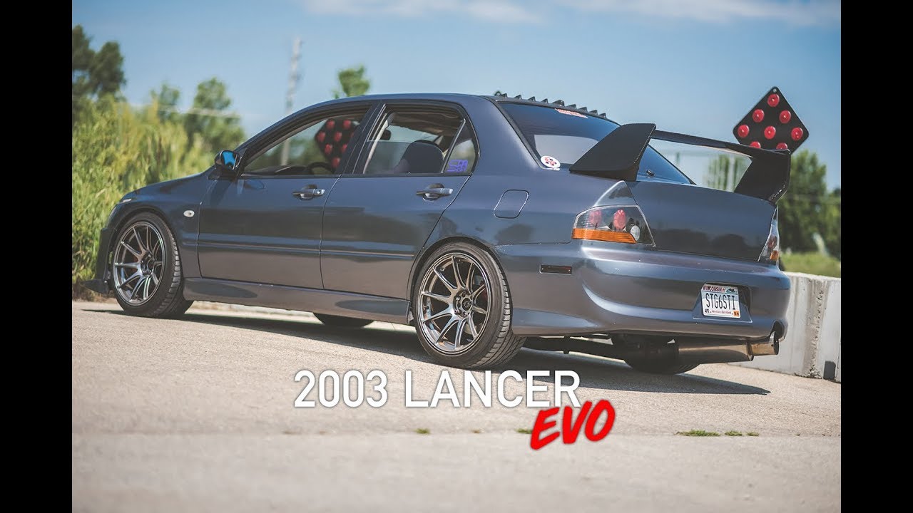 2003 Mitsubishi Lancer Evo 8 On XXR 527 - YouTube