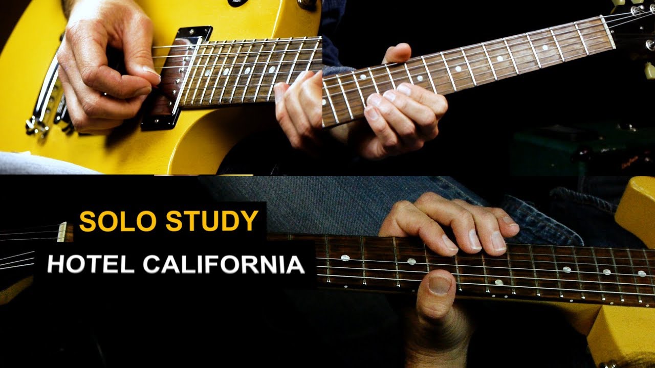 Comment jouer le solo de Hotel California? (part#1) #hotelcalifornia  #eagles #coursguitare 