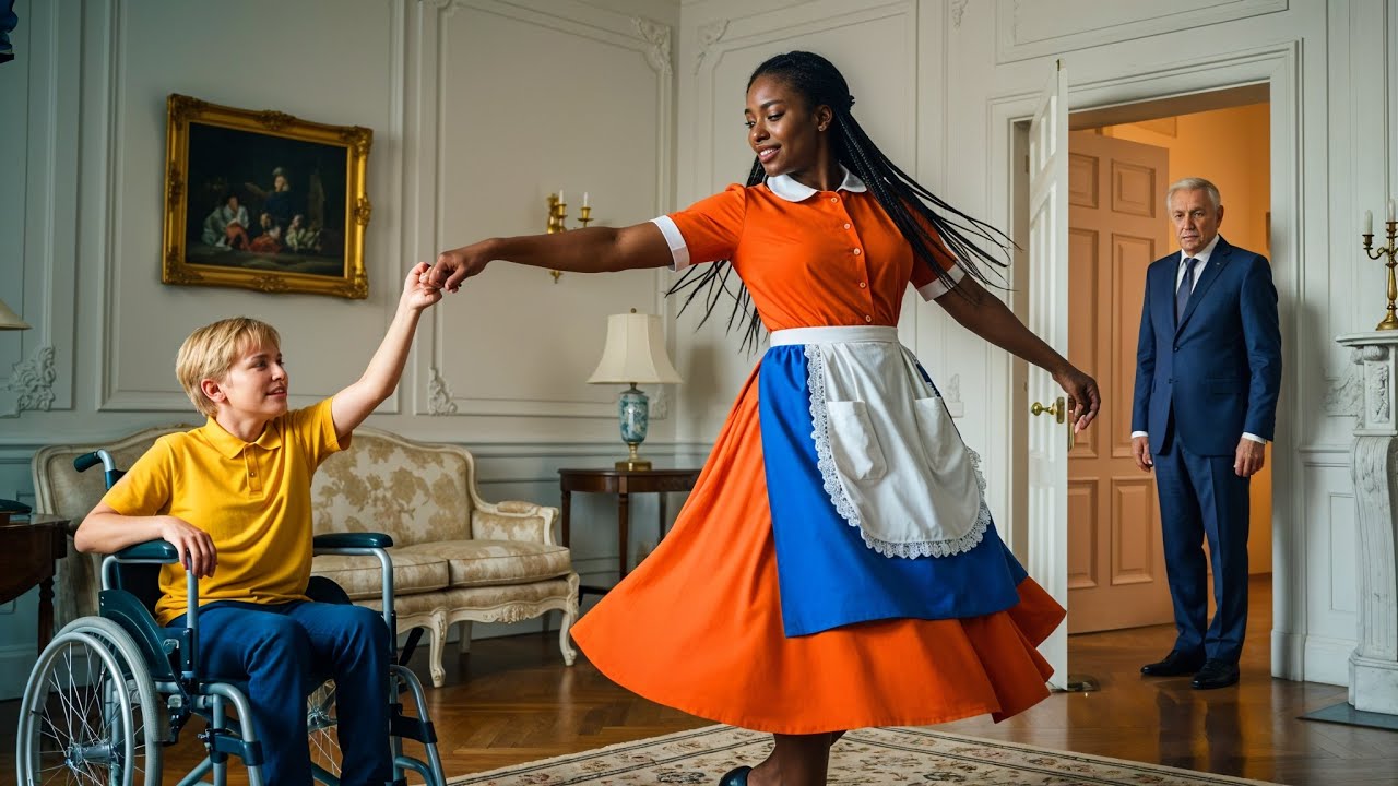 Multimillonario sorprende a criada bailando con su hijo paralizado — ¡Lo que pasó impactó a todos!