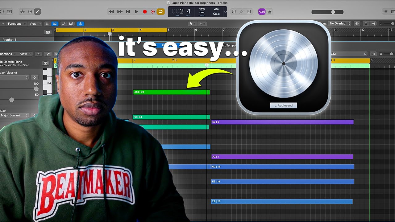 Logic Pro 11.2 | Piano Roll: ОБЪЯСНЕНИЕ для начинающих