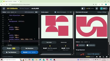 CSSBattle 13 June 2025 Task Solution 🚀 | Beat the Score! | CSS Tricks Explained