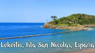 #Lekeitio, la #isla San Nicolas (o GARAITZ), #Pais #Vasco, España