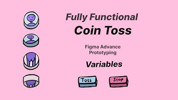 Coin Toss Using Figma variables | BTS #figma #cointoss #figmavariables #config