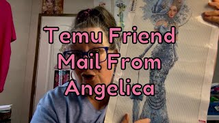 Diamond Painting Temu Friend Mail from Angelica