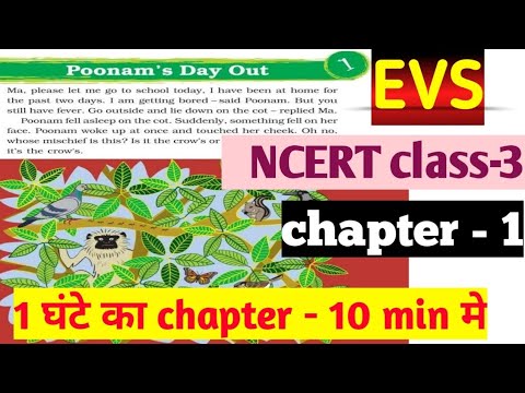 Class-3 ''Poonam's Day Out'' Chapter-1 NCERT EVS | Full Chapter ...