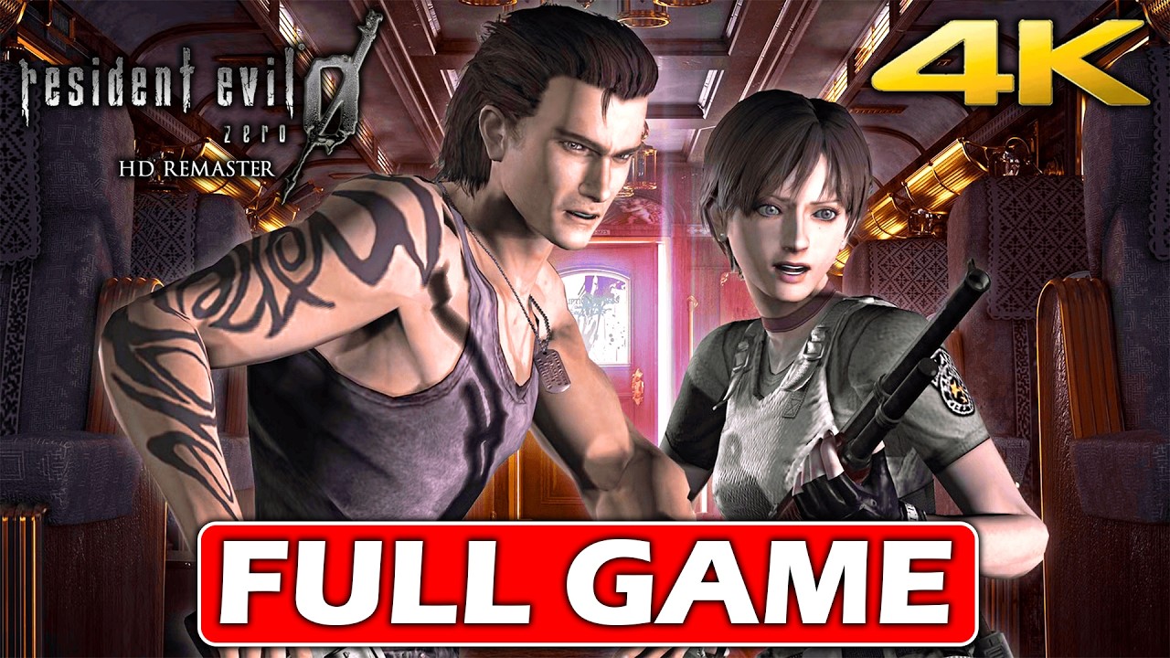 RESIDENT EVIL 0 HD REMASTER Gameplay Walkthrough FULL GAME (4K 60FPS) - No Commentary