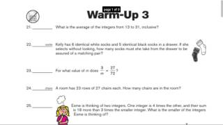 Math Counts Week 3 Problem 1