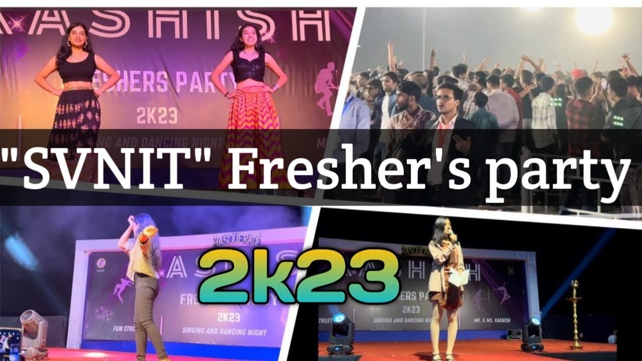 fresher's party (2k23) in SVNIT | NIT SURAT cultural event|kashish|