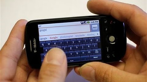 HTC myTouch 3G  Hard Reset, Format Code solution