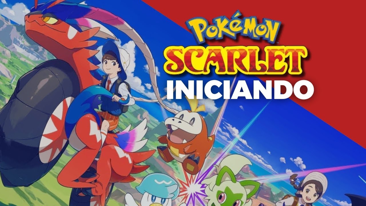 LIVE! INICIANDO POKÉMON SCARLET!