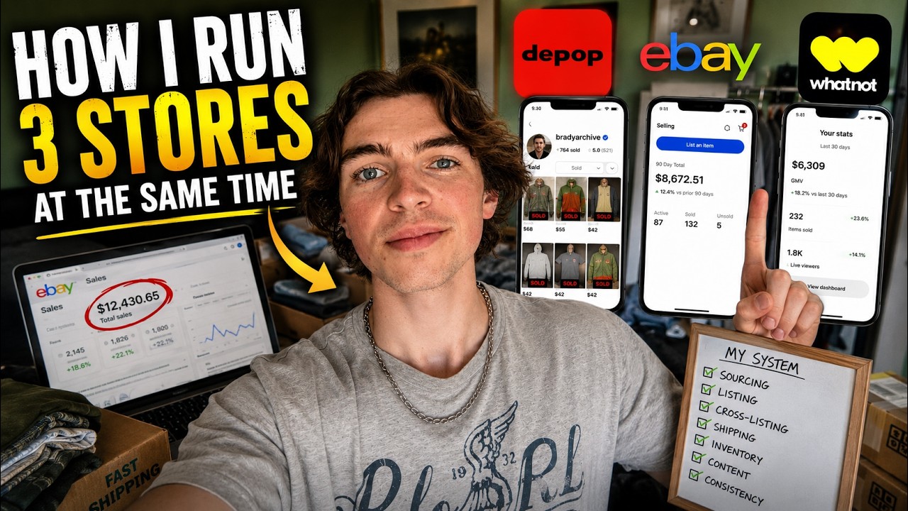 How I Think About Reselling Differently Than Everyone Else - YouTube