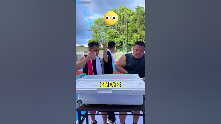 The man regretted drinking the water! 💧😖