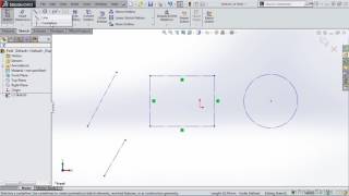 How to make Construction Geometry
